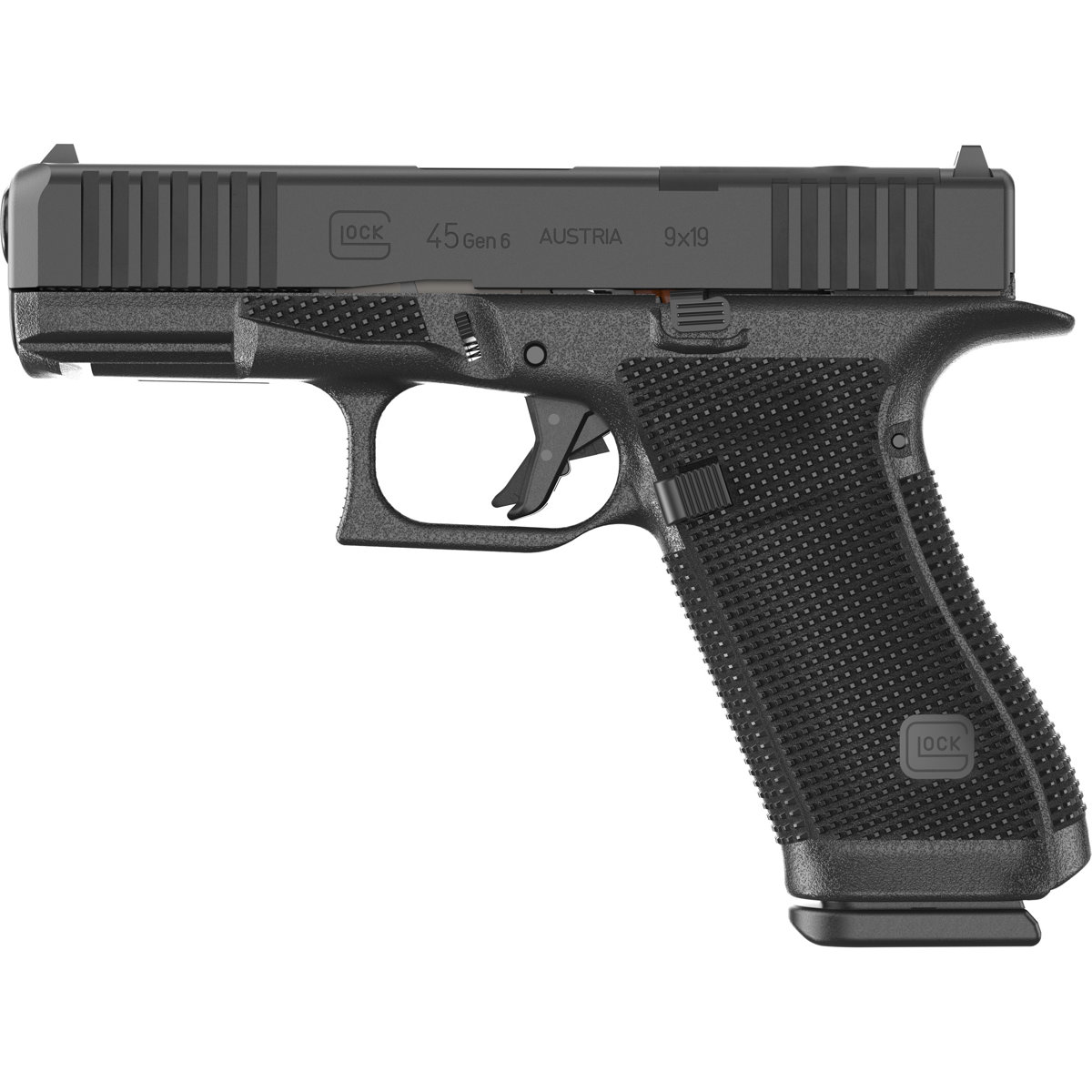 Glock 45 Gen6 Optic Ready 9mm 4.02" 17rd